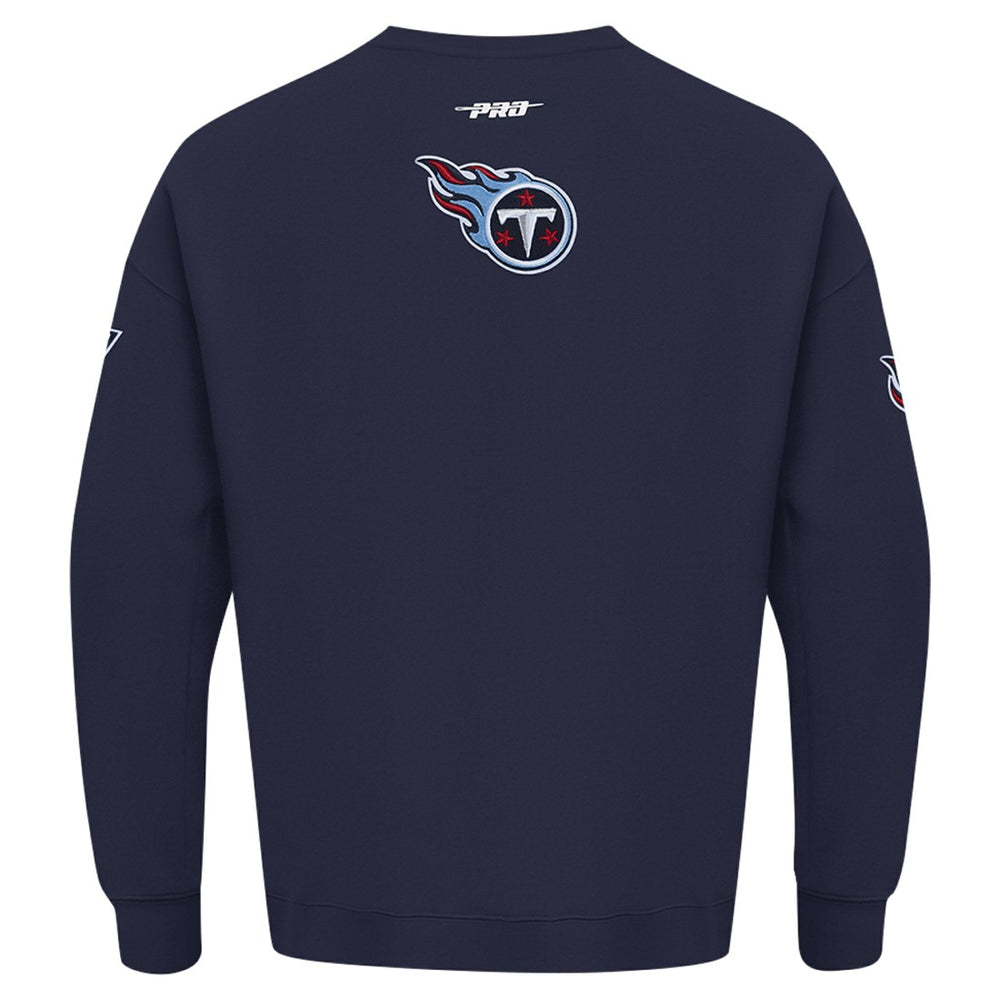 Tennessee Titans Pro Standard Turn It Up Drop Shoulder Pullover Sweatshirt | NFL On sale