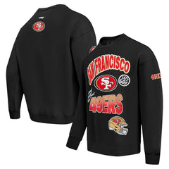 San Francisco 49ers Pro Standard Turn It Up Drop Shoulder Pullover Sweatshirt | NFL US