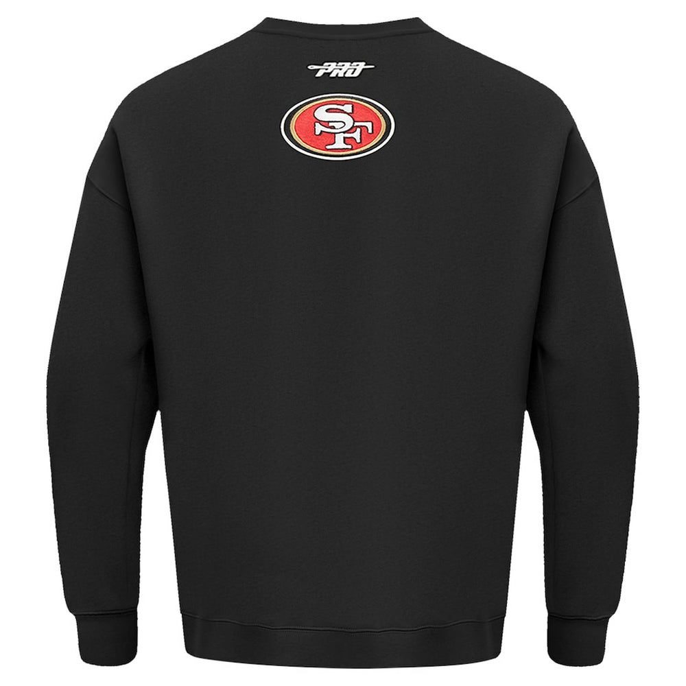 San Francisco 49ers Pro Standard Turn It Up Drop Shoulder Pullover Sweatshirt | NFL US