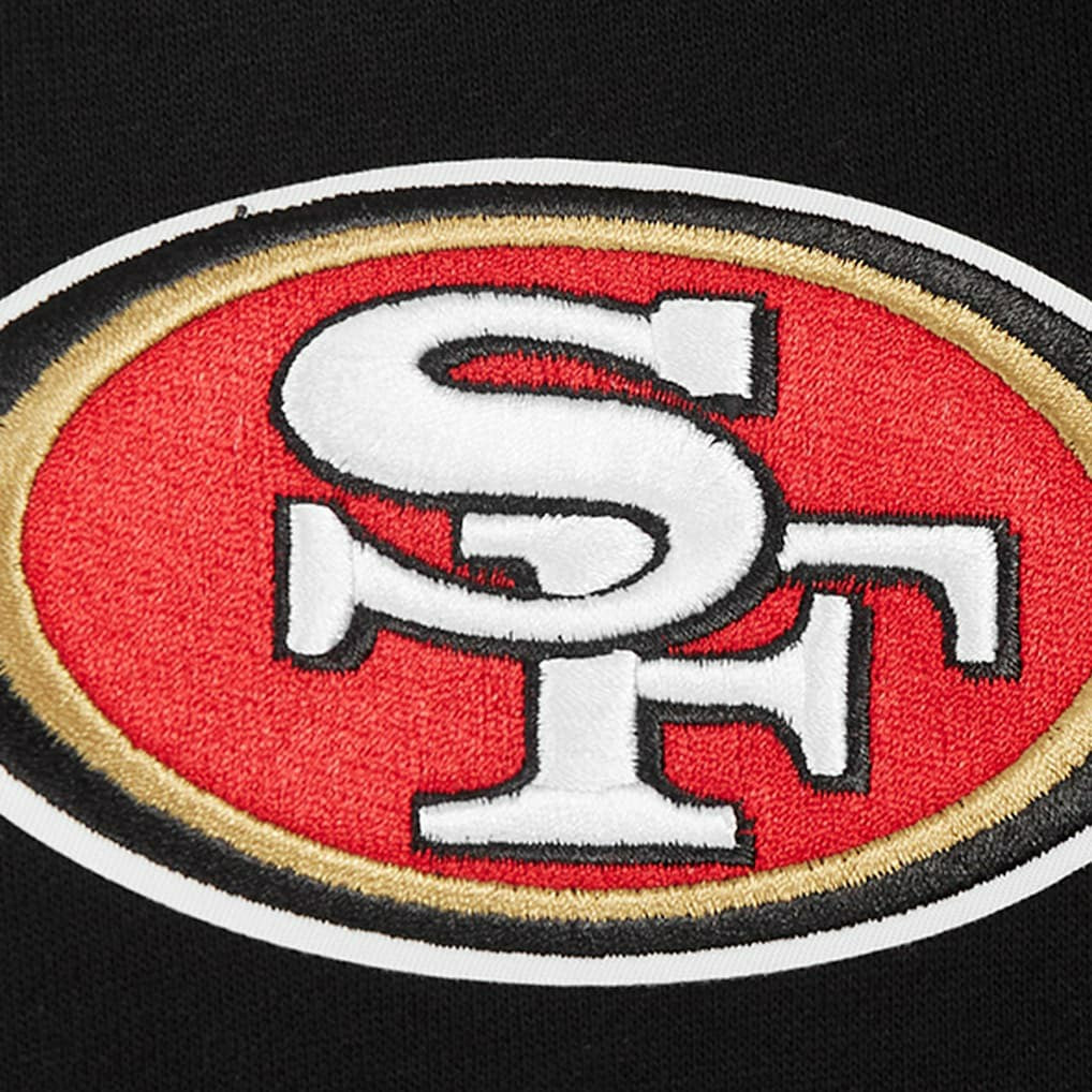 San Francisco 49ers Pro Standard Turn It Up Drop Shoulder Pullover Sweatshirt | NFL US