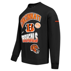 Cincinnati Bengals Pro Standard Turn It Up Drop Shoulder Pullover Sweatshirt | NFL US