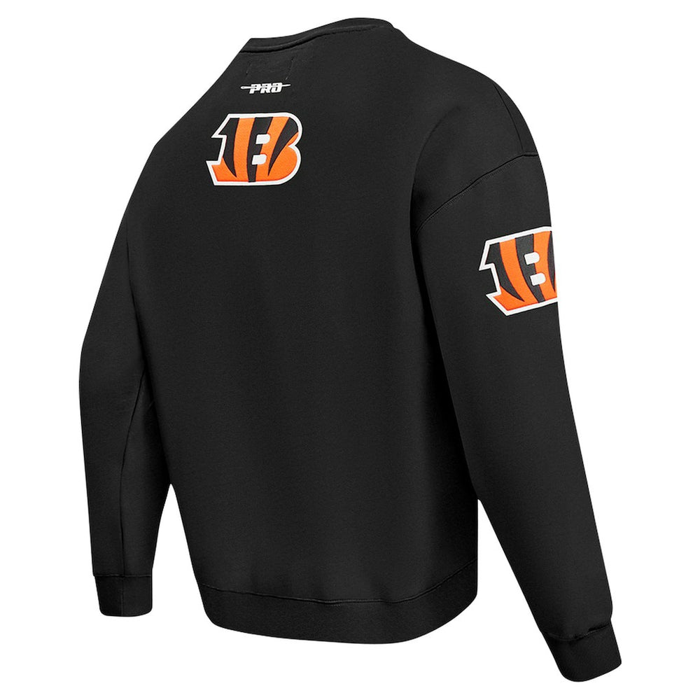 Cincinnati Bengals Pro Standard Turn It Up Drop Shoulder Pullover Sweatshirt | NFL US