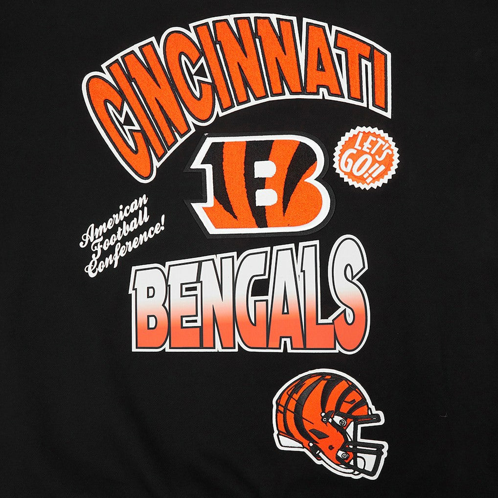 Cincinnati Bengals Pro Standard Turn It Up Drop Shoulder Pullover Sweatshirt | NFL US