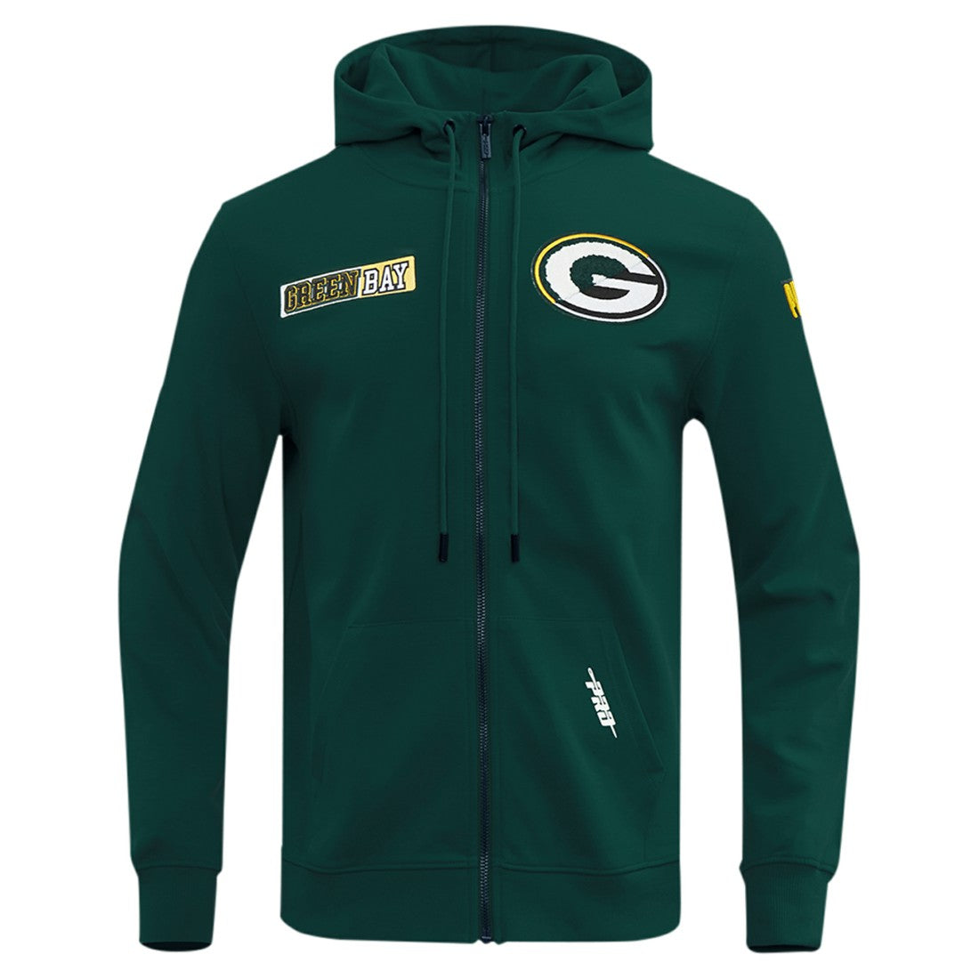 Green Bay Packers Pro Standard Split Logo Double Knit Full-Zip Hoodie | NFL On sale