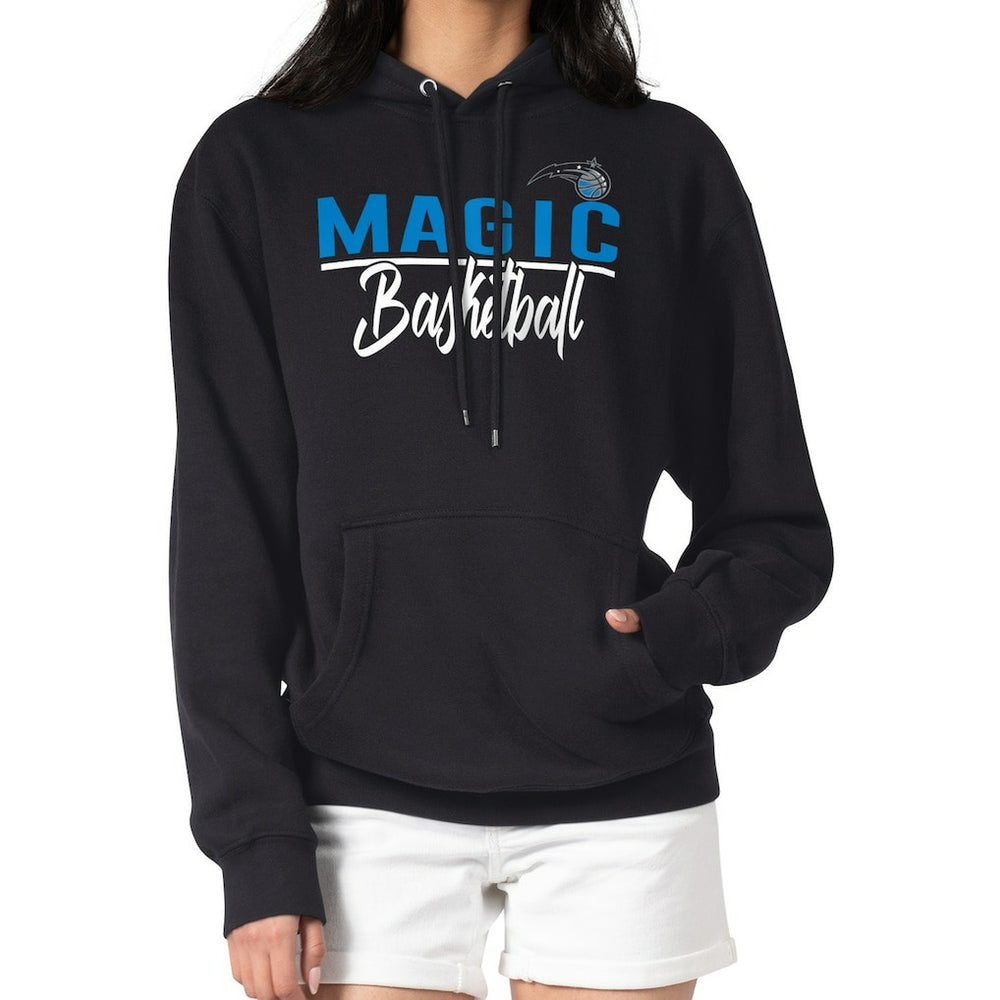 Black Orlando Magic G-III 4Her by Carl Banks Women's Graphics Fleece Pullover Hoodie | NBA