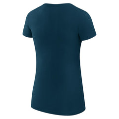 Navy Indiana Pacers G-III 4Her by Carl Banks Women's Super-Slim Fit Lightweight Team Sport V-Neck T-Shirt | NBA