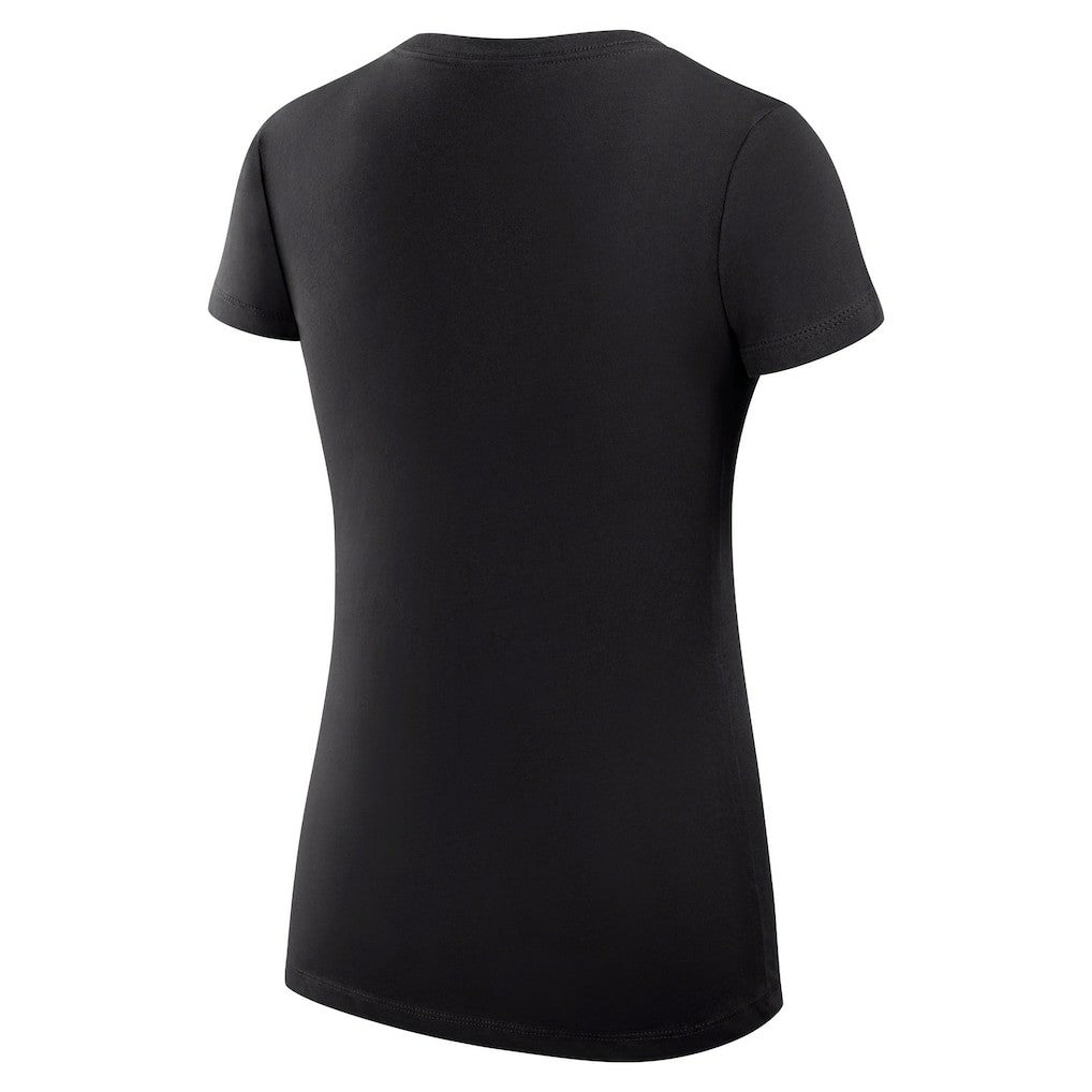Black Cleveland Cavaliers G-III 4Her by Carl Banks Women's Super-Slim Fit Lightweight Team Sport V-Neck T-Shirt sale | NBA