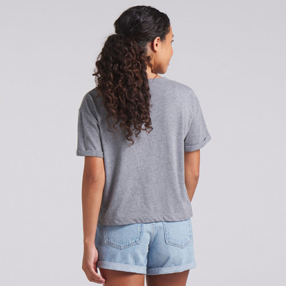 Buffalo Bills Women's Swing Pass Tri-Blend Boxy T-Shirt | NFL Outlet