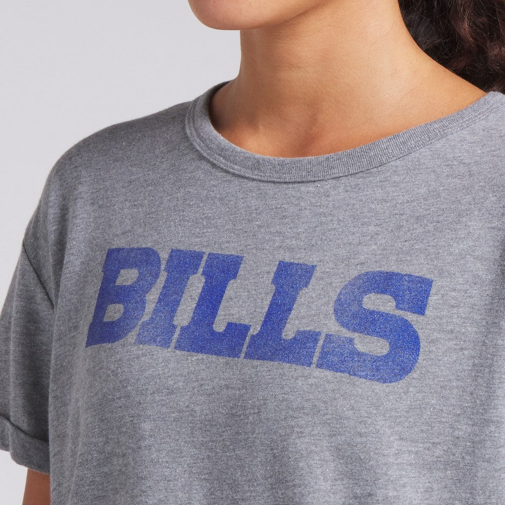 Buffalo Bills Women's Swing Pass Tri-Blend Boxy T-Shirt | NFL Outlet