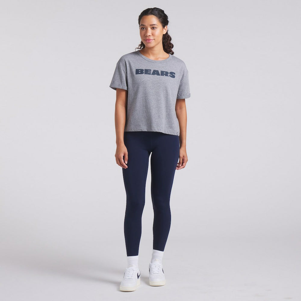 Chicago Bears Women's Swing Pass Tri-Blend Boxy T-Shirt | NFL Near me