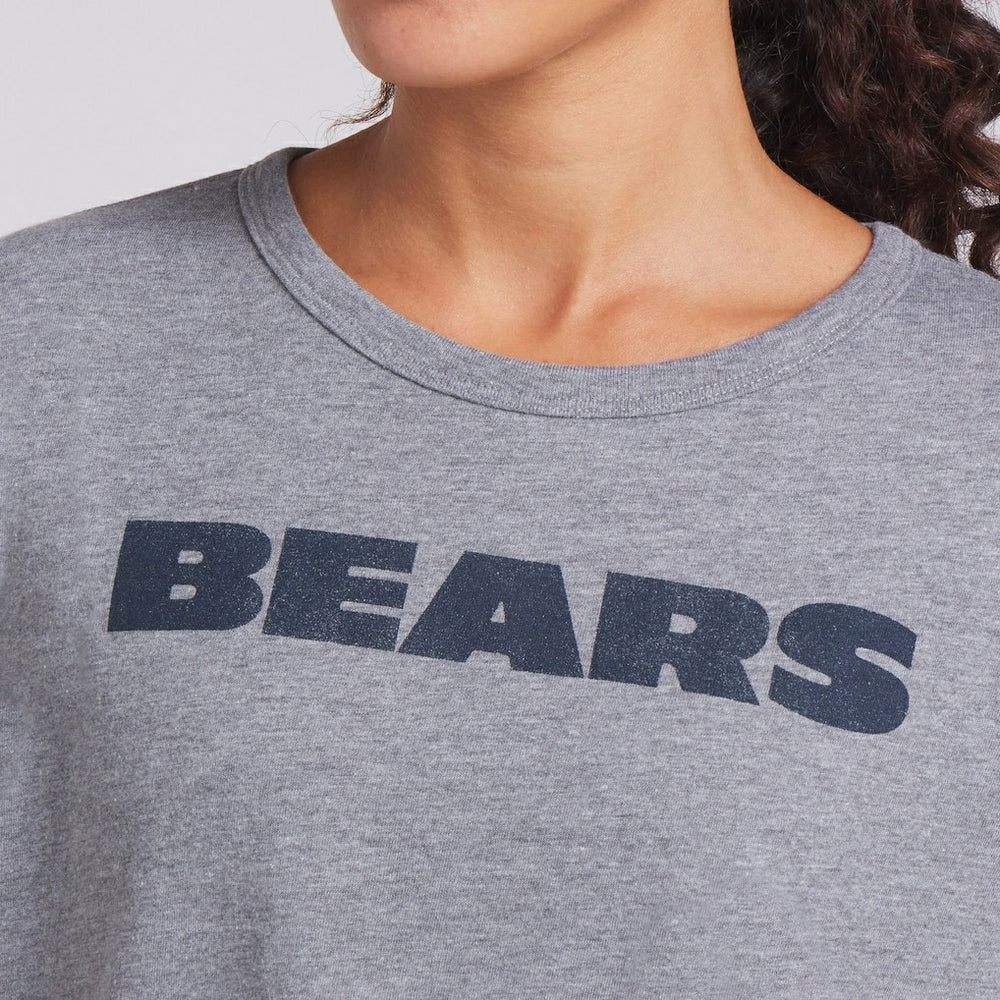 Chicago Bears Women's Swing Pass Tri-Blend Boxy T-Shirt | NFL Near me