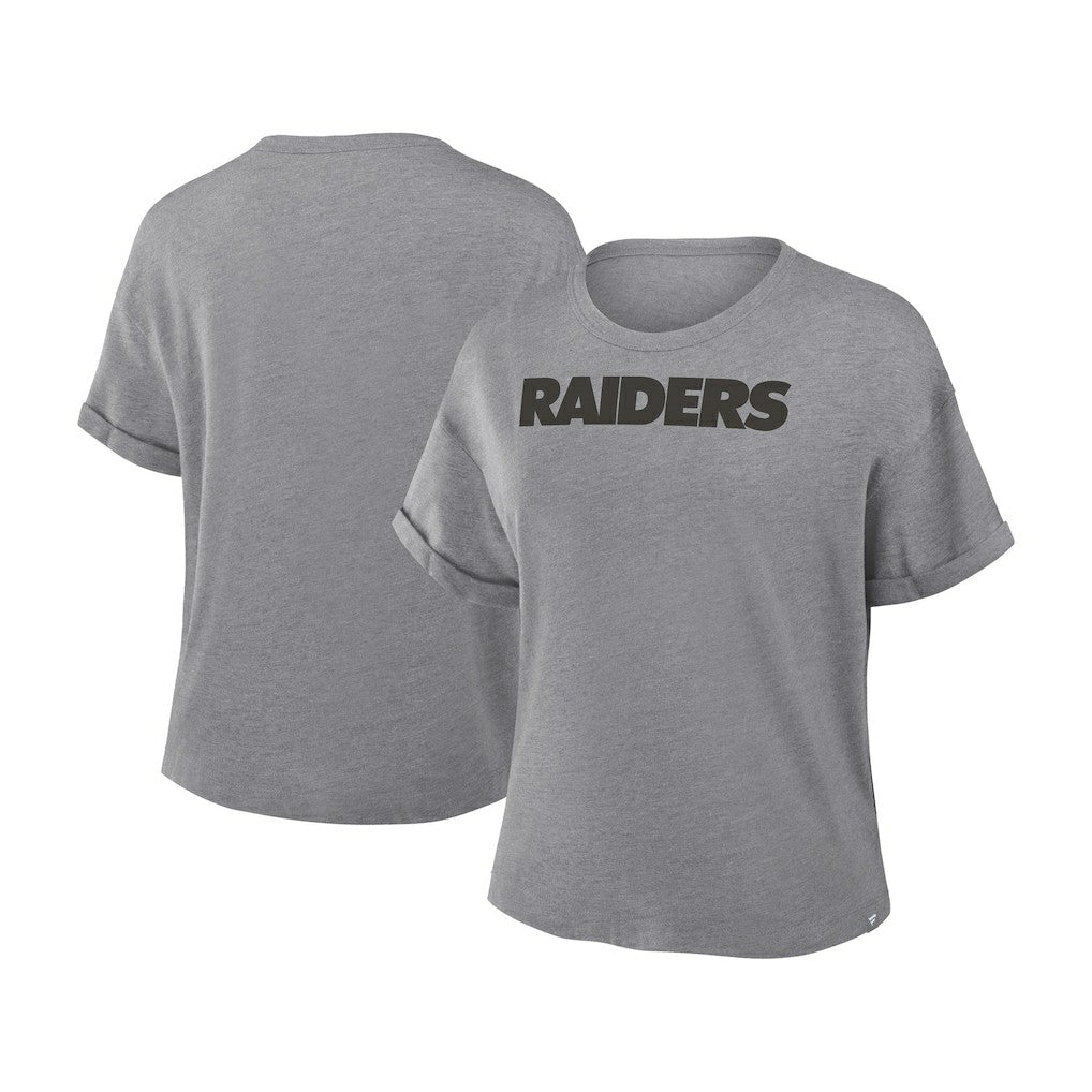 Las Vegas Raiders Women's Swing Pass Tri-Blend Boxy T-Shirt | NFL Near me