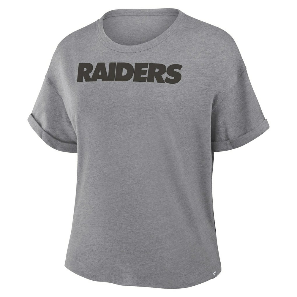 Las Vegas Raiders Women's Swing Pass Tri-Blend Boxy T-Shirt | NFL Near me