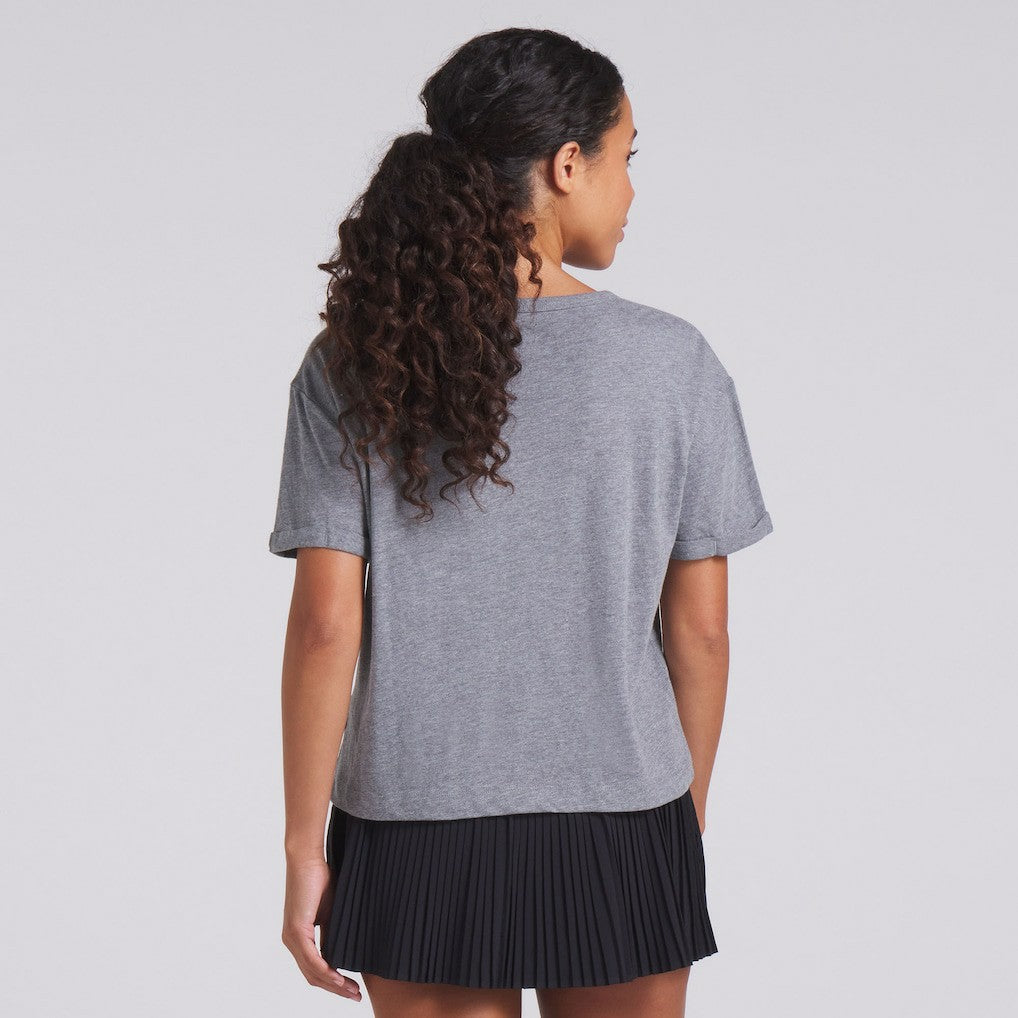 Las Vegas Raiders Women's Swing Pass Tri-Blend Boxy T-Shirt | NFL Near me