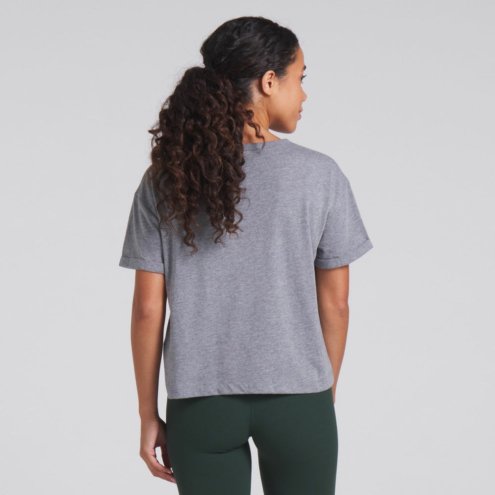Green Bay Packers Women's Swing Pass Tri-Blend Boxy T-Shirt | NFL Discount