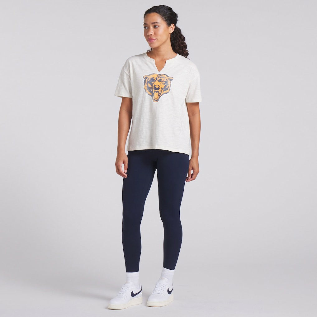 Chicago Bears Women's Trick Play Slub Boxy T-Shirt | NFL Hot