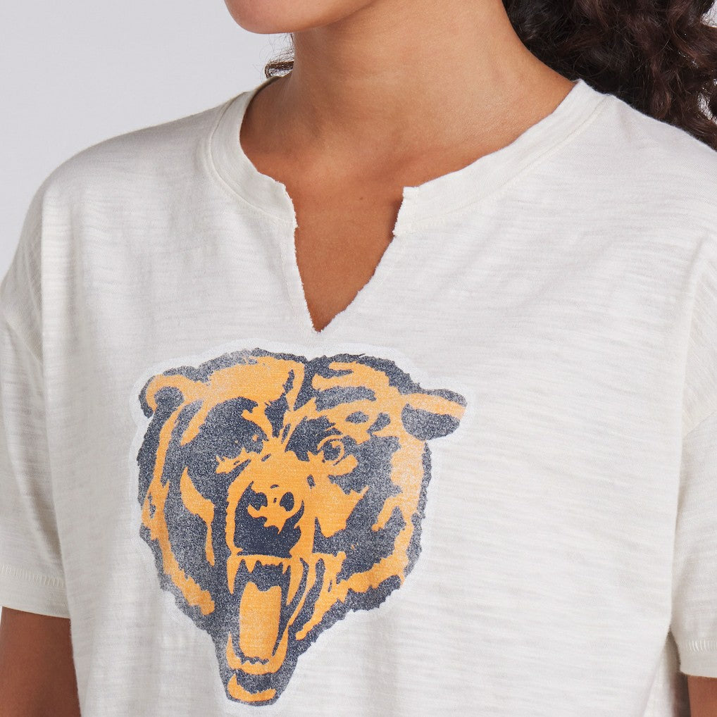 Chicago Bears Women's Trick Play Slub Boxy T-Shirt | NFL Hot