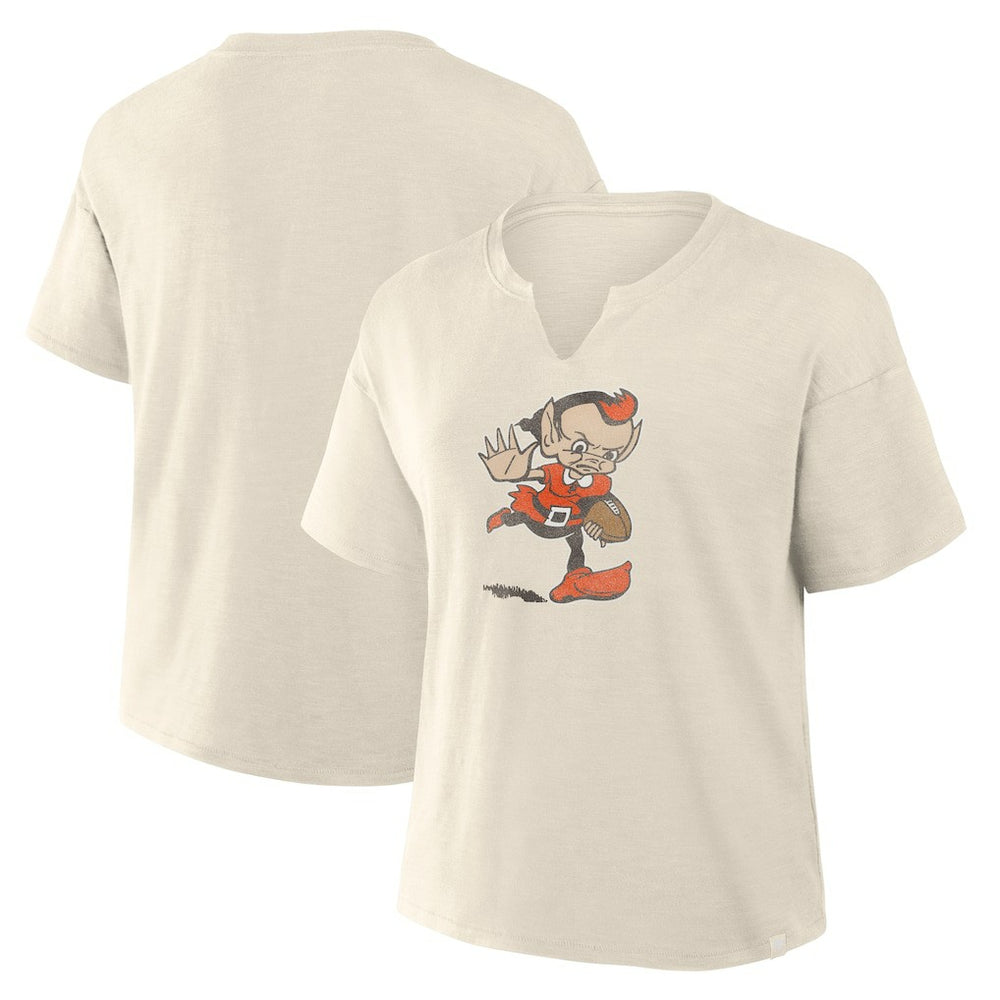 Cleveland Browns Women's Trick Play Slub Boxy T-Shirt | NFL Near me