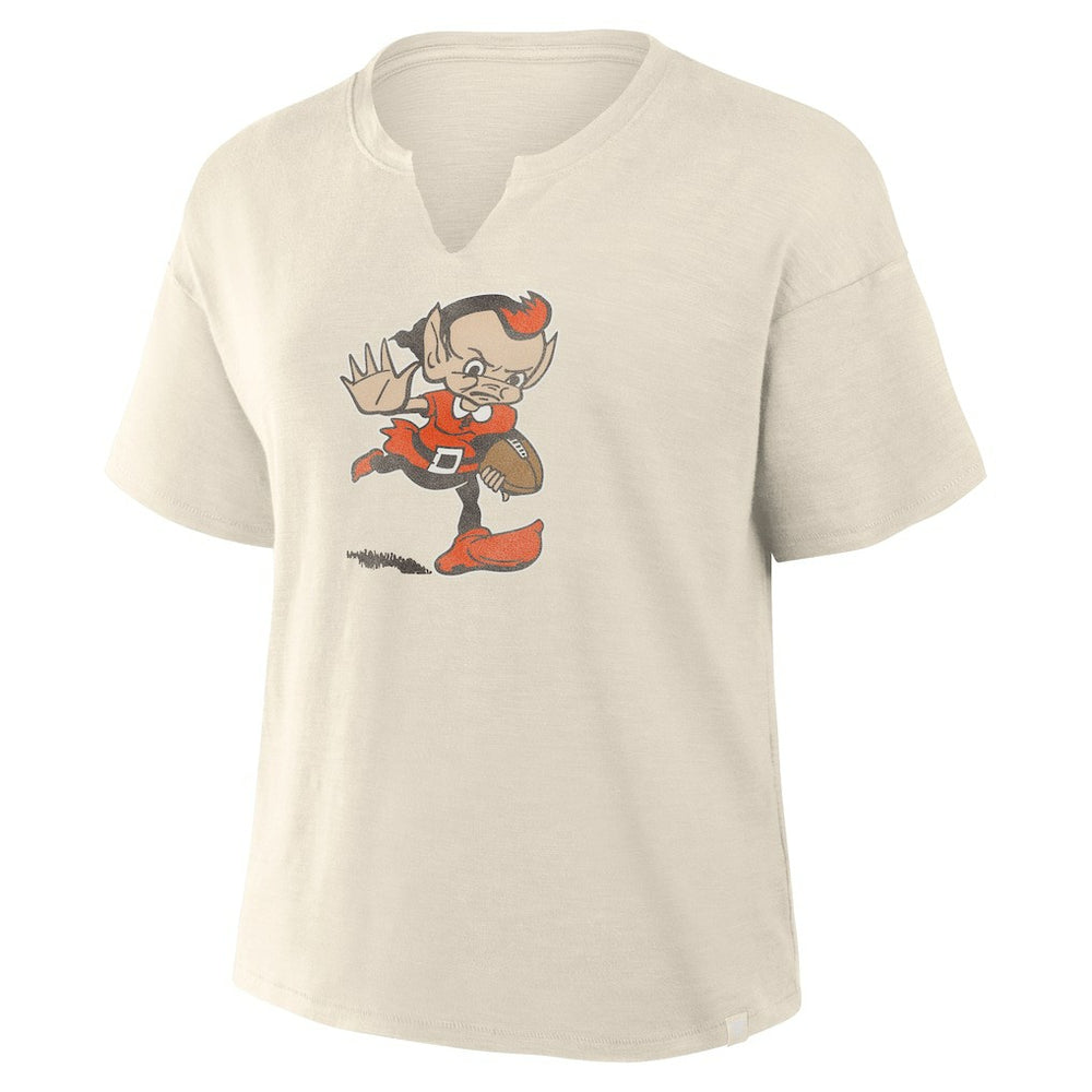 Cleveland Browns Women's Trick Play Slub Boxy T-Shirt | NFL Near me