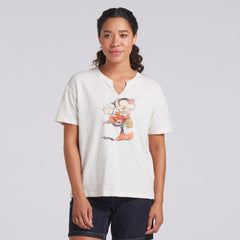 Cleveland Browns Women's Trick Play Slub Boxy T-Shirt | NFL Near me