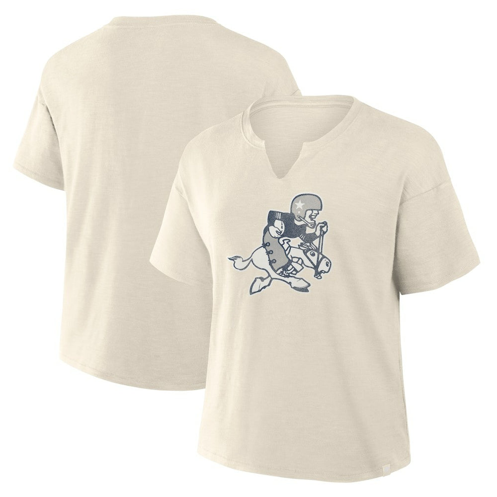 Dallas Cowboys Women's Trick Play Slub Boxy T-Shirt | NFL Outlet