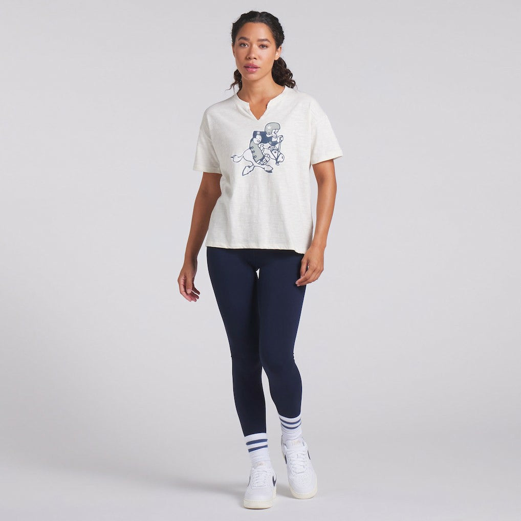 Dallas Cowboys Women's Trick Play Slub Boxy T-Shirt | NFL Outlet