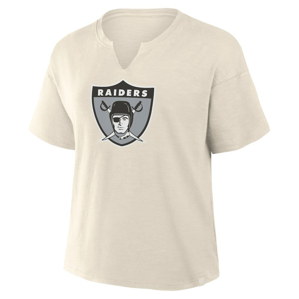 Las Vegas Raiders Women's Trick Play Slub Boxy T-Shirt | NFL Sale