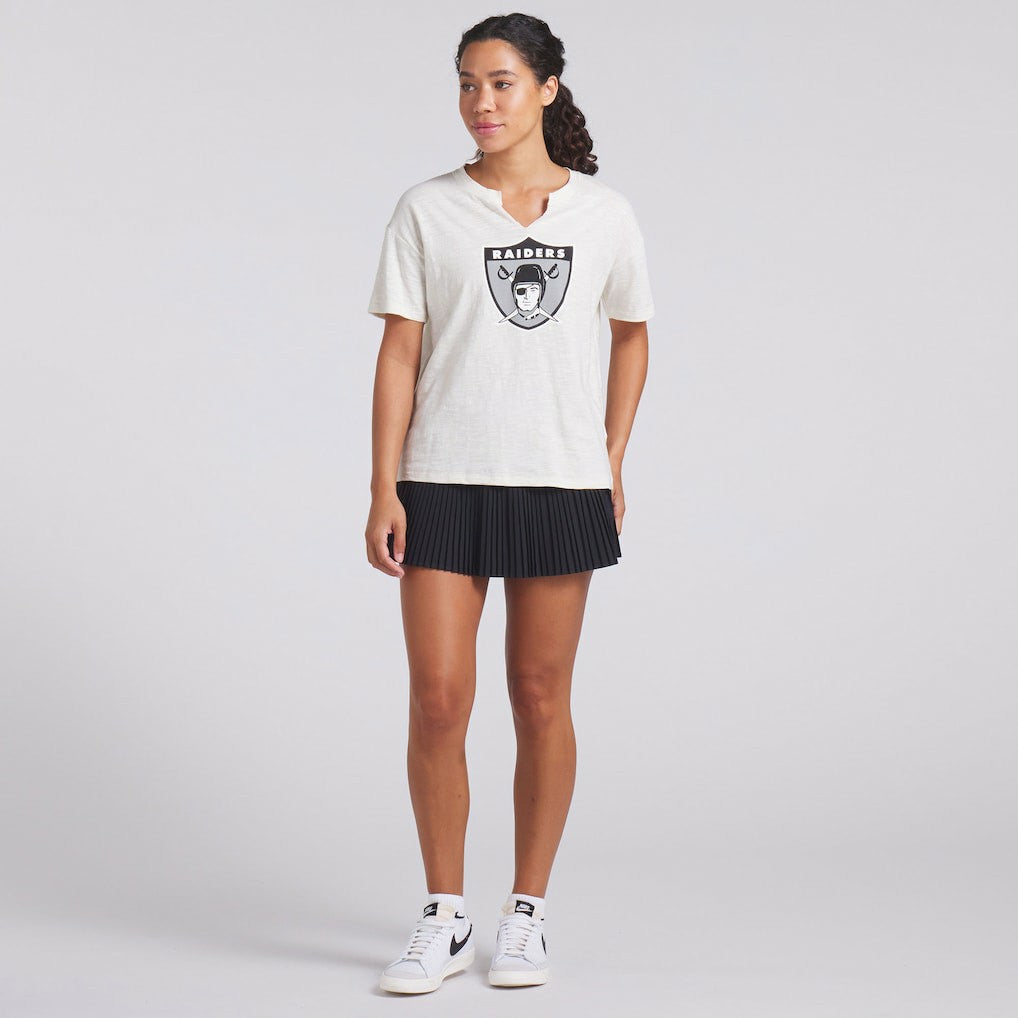 Las Vegas Raiders Women's Trick Play Slub Boxy T-Shirt | NFL Sale