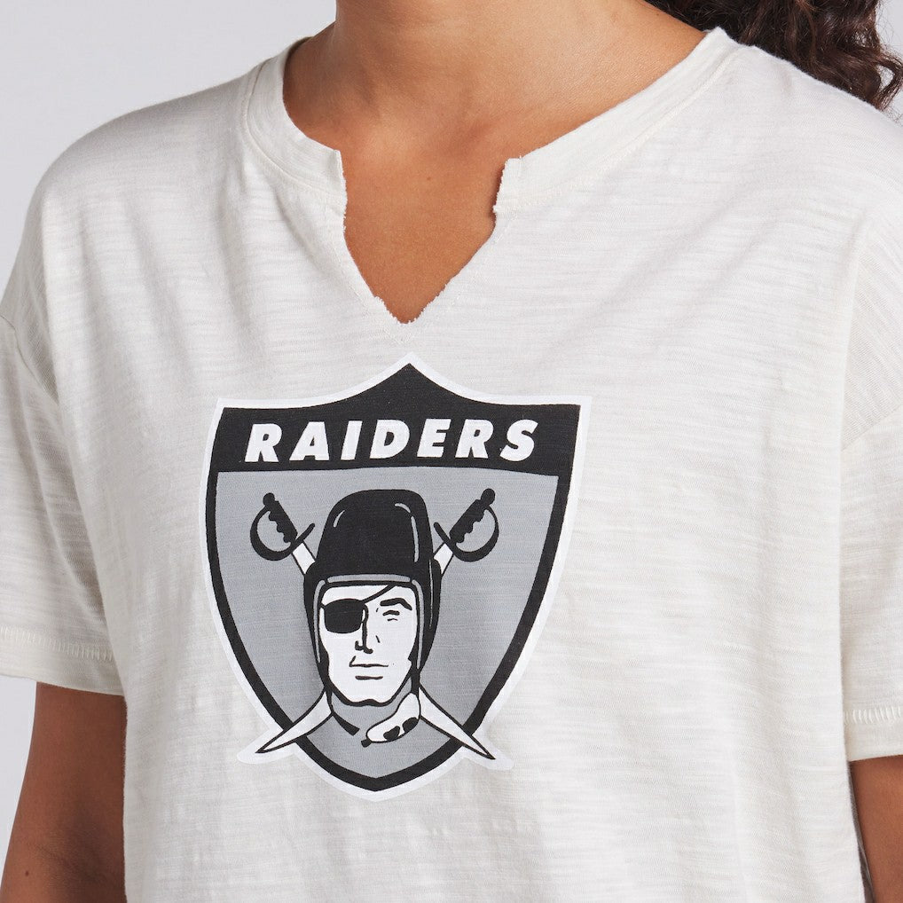 Las Vegas Raiders Women's Trick Play Slub Boxy T-Shirt | NFL Sale