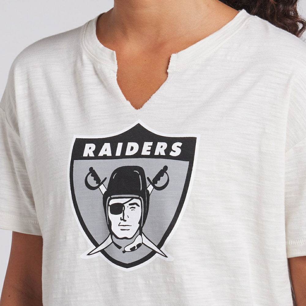 Las Vegas Raiders Women's Trick Play Slub Boxy T-Shirt | NFL Sale