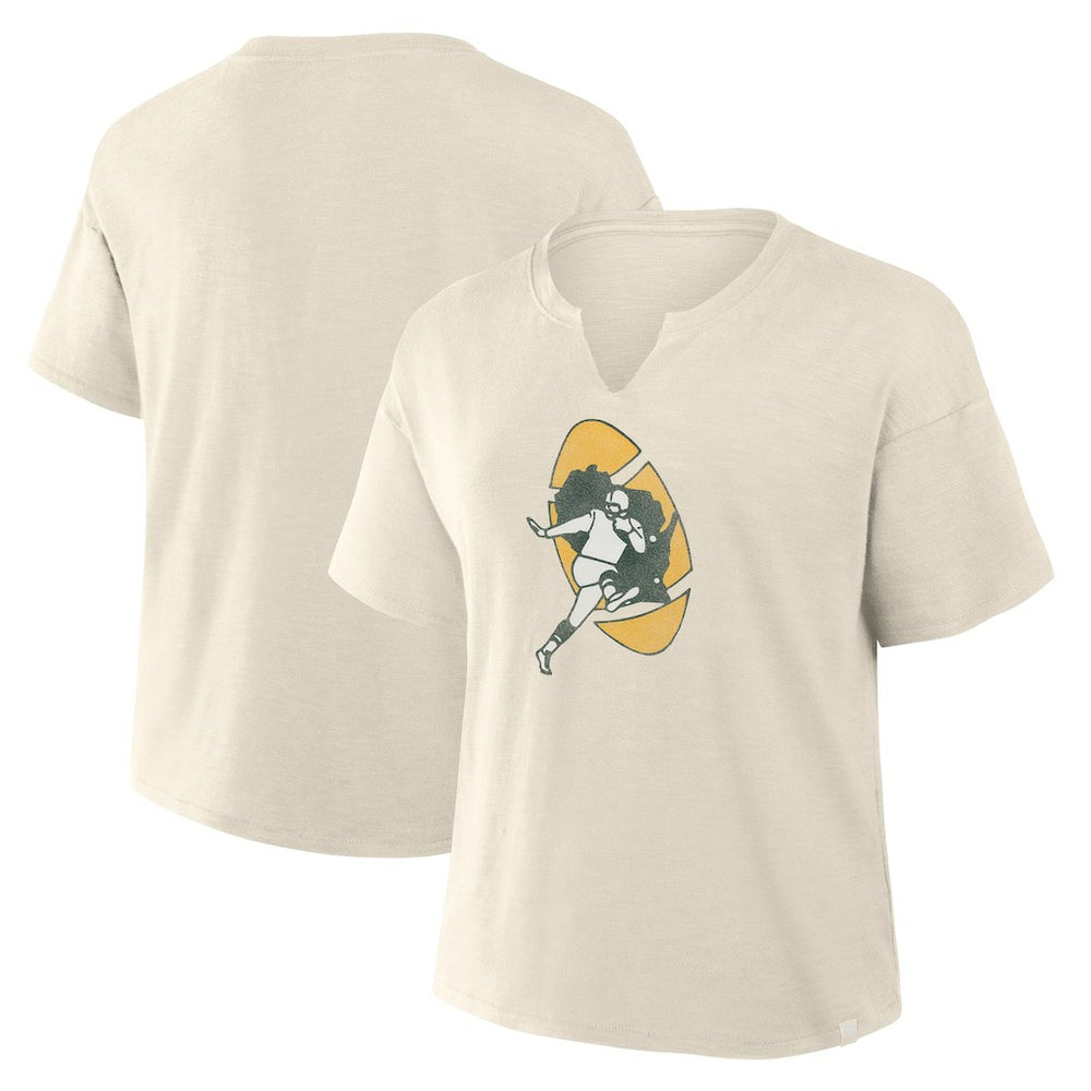 Green Bay Packers Women's Trick Play Slub Boxy T-Shirt | NFL Near me