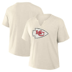 Kansas City Chiefs Women's Trick Play Slub Boxy T-Shirt | NFL Outlet