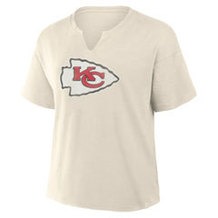 Kansas City Chiefs Women's Trick Play Slub Boxy T-Shirt | NFL Outlet