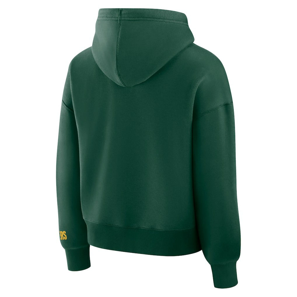 Green Bay Packers Women's Legacy Fleece Pullover Hoodie | NFL Outlet