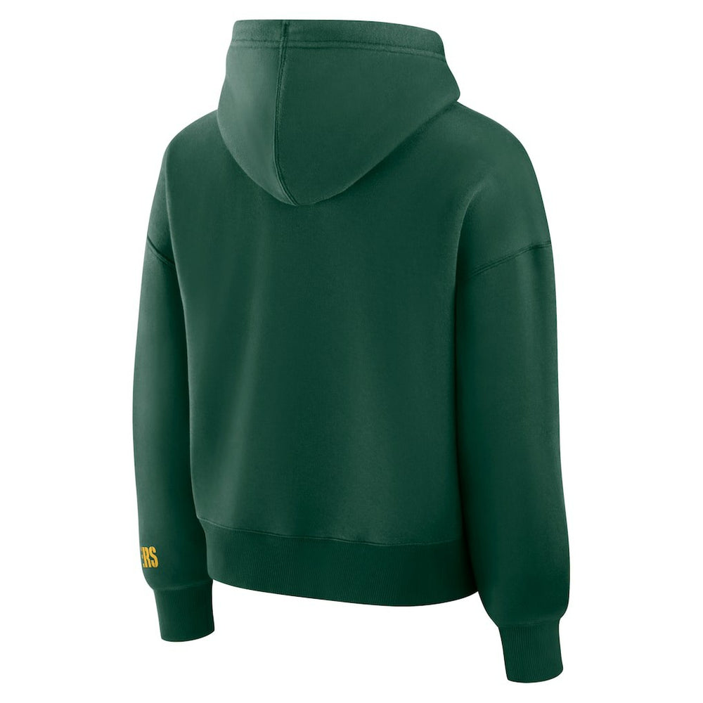 Green Bay Packers Women's Legacy Fleece Pullover Hoodie | NFL Outlet