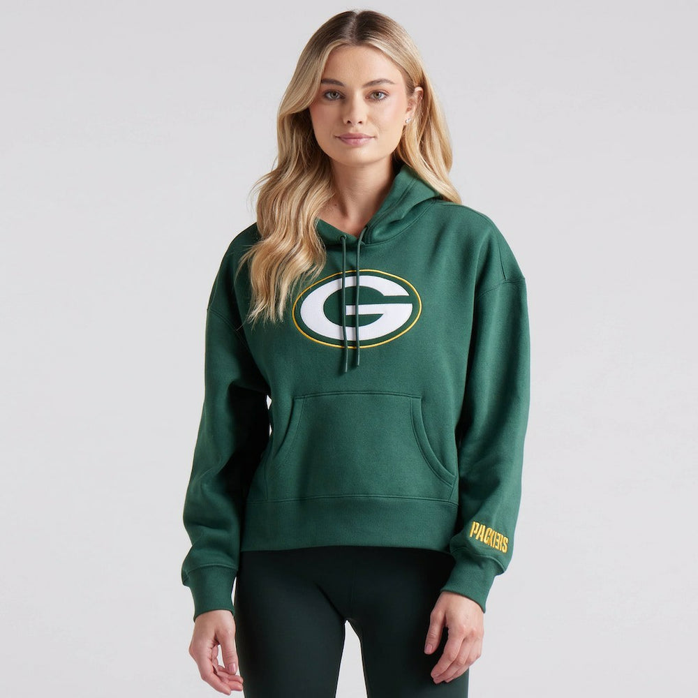 Green Bay Packers Women's Legacy Fleece Pullover Hoodie | NFL Outlet