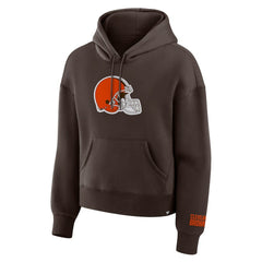Cleveland Browns Women's Legacy Fleece Pullover Hoodie | NFL Sale