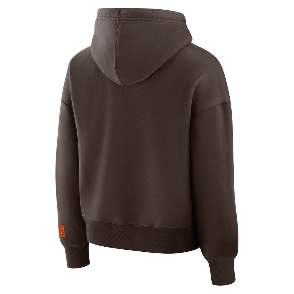 Cleveland Browns Women's Legacy Fleece Pullover Hoodie | NFL Sale