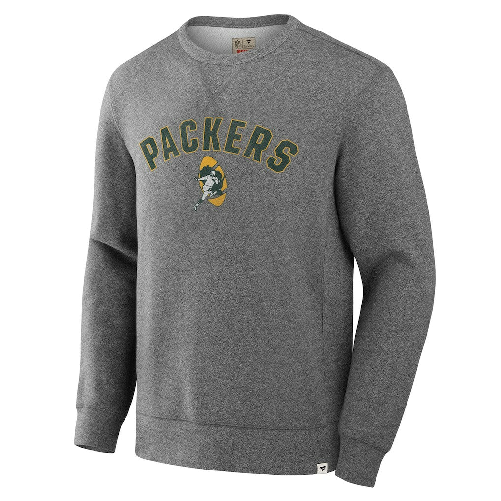 Green Bay Packers Loop Terry Pullover Sweatshirt | NFL Outlet