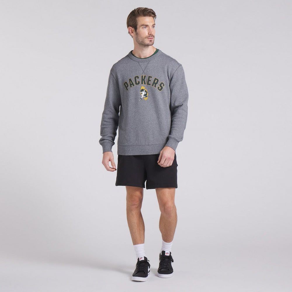 Green Bay Packers Loop Terry Pullover Sweatshirt | NFL Outlet