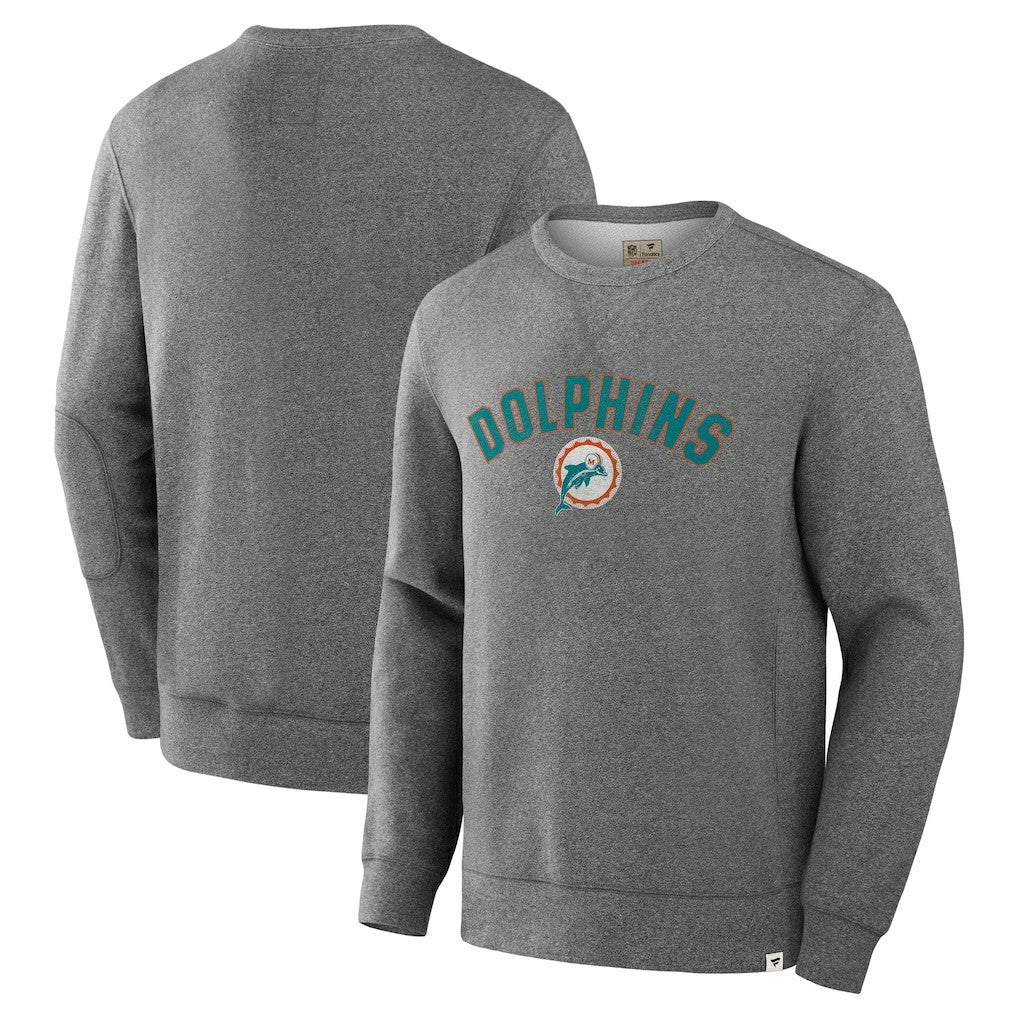 Miami Dolphins Loop Terry Pullover Sweatshirt | NFL New