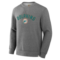 Miami Dolphins Loop Terry Pullover Sweatshirt | NFL New