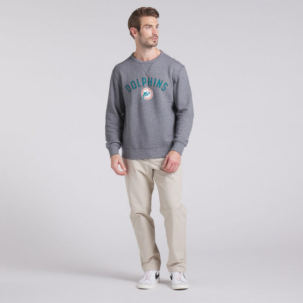 Miami Dolphins Loop Terry Pullover Sweatshirt | NFL New