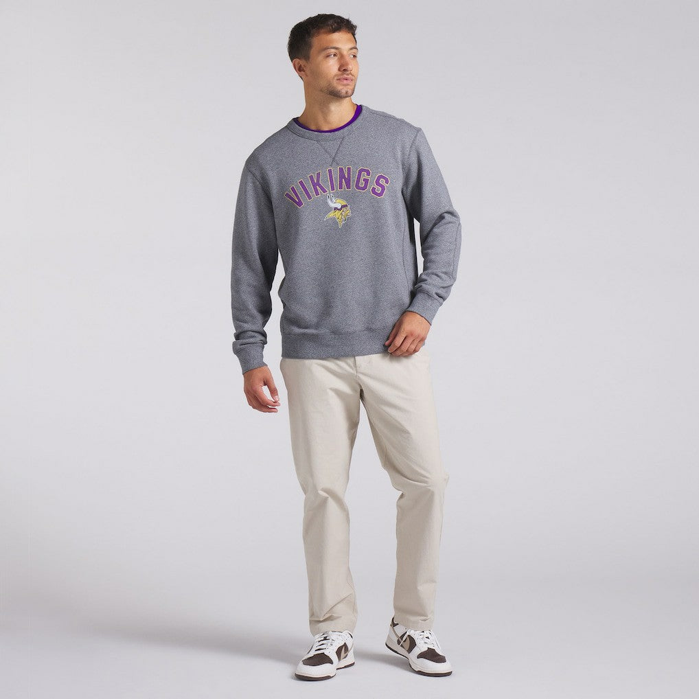 Minnesota Vikings Loop Terry Pullover Sweatshirt | NFL Discount