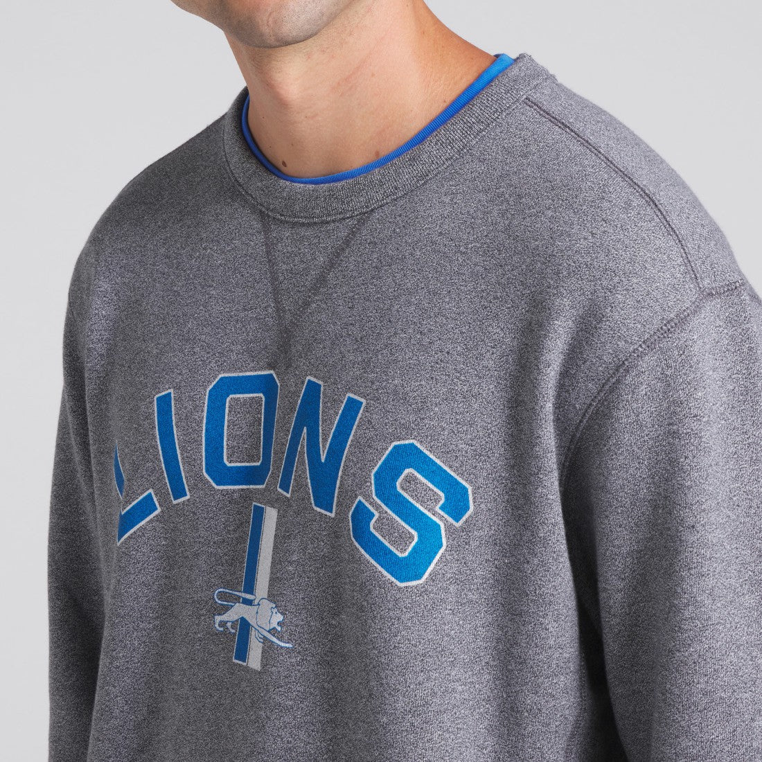 Detroit Lions Loop Terry Pullover Sweatshirt | NFL Hot