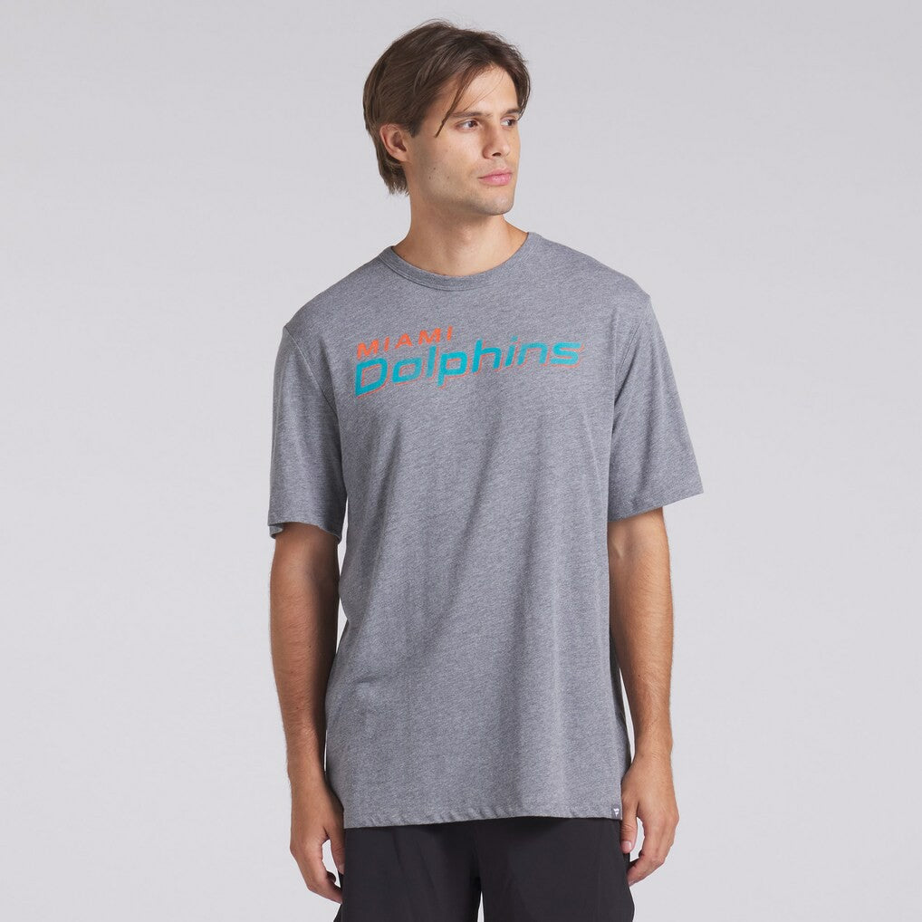 Miami Dolphins Pass Rush Tri-Blend T-Shirt | NFL New