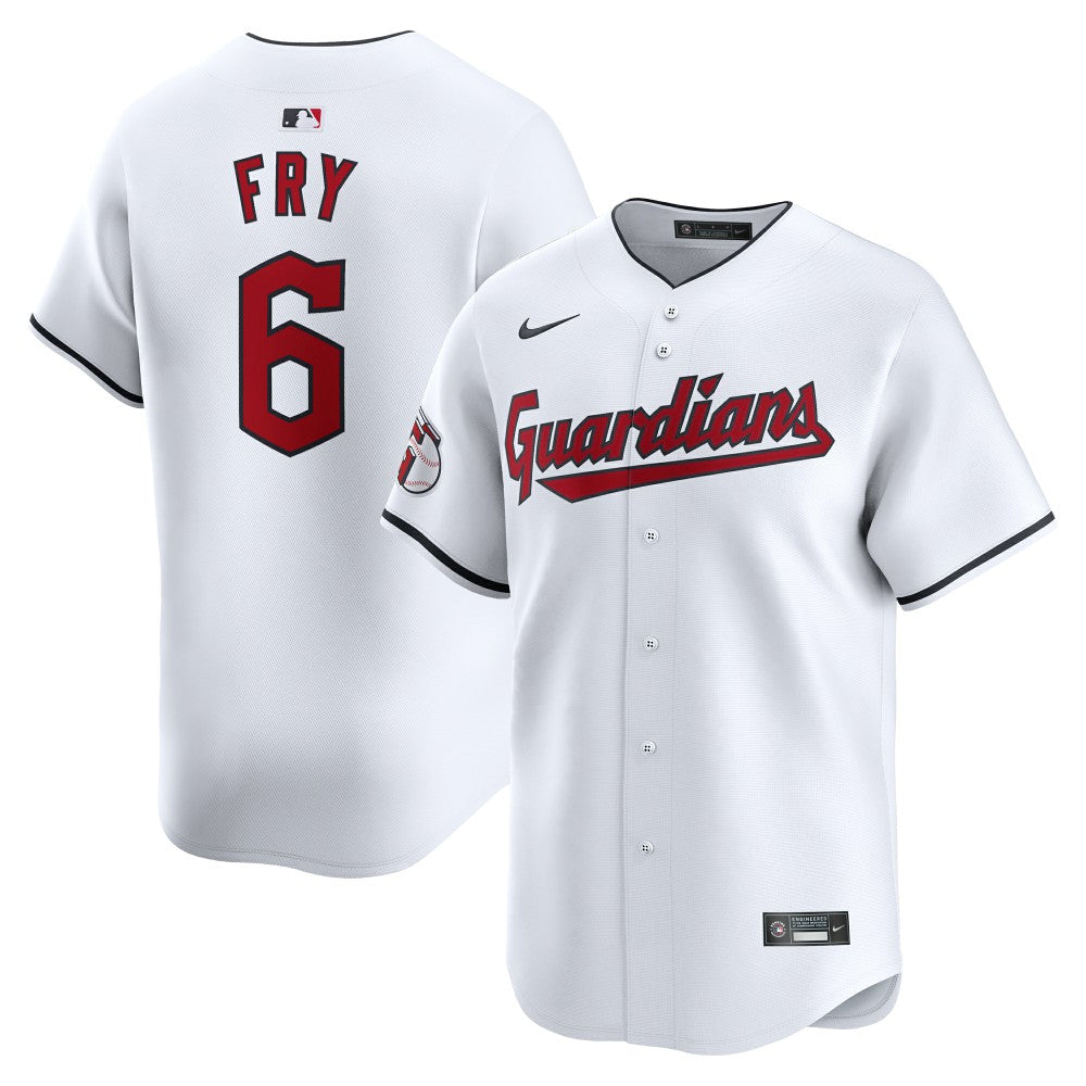 David Fry Cleveland Guardians Nike Home Limited Player Jersey - MLB Jerseys