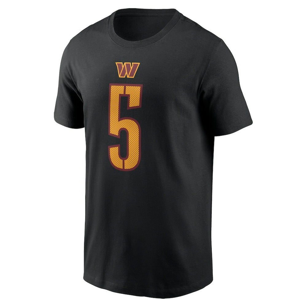 Washington Commanders Jayden Daniels  Player Name & Number T-Shirt | NFL Sale