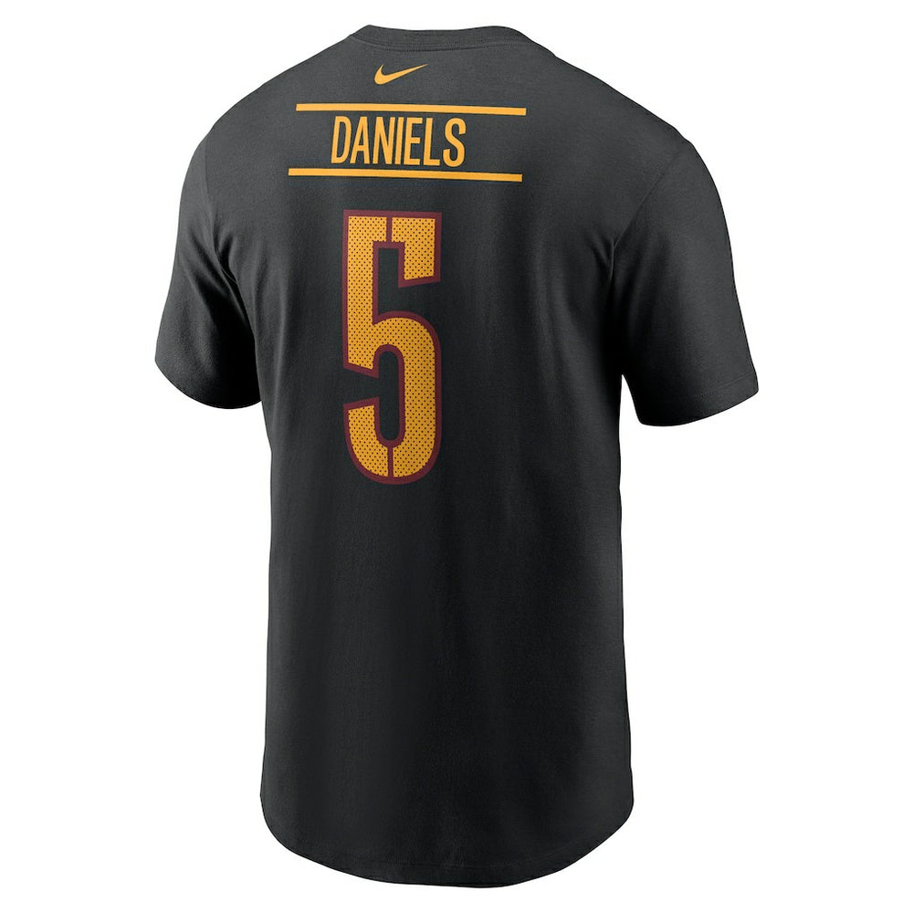 Washington Commanders Jayden Daniels  Player Name & Number T-Shirt | NFL Sale