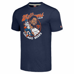 Chicago Bears Caleb Williams  Homage Unisex Caricature Player Tri-Blend T-Shirt | NFL Sale